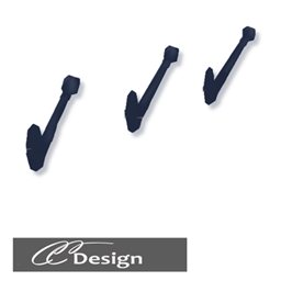 Simple, Empty Coat Hooks logo
