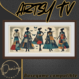 Danius Artsy TV - SetDATV2165 - Basegame compatilbe logo