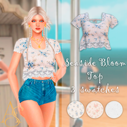 Seaside Bloom Top project image