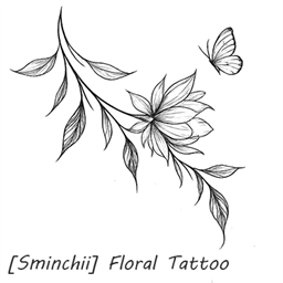 [Sminchii] Floral Tattoo project image