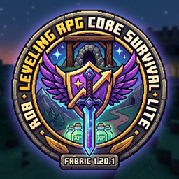 Leveling RPG core Survival lite logo