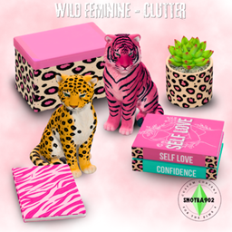 Wild Feminine - Clutter logo