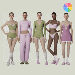 Lazy Sunday Homewear Set logo