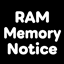 RAM Memory Notice logo