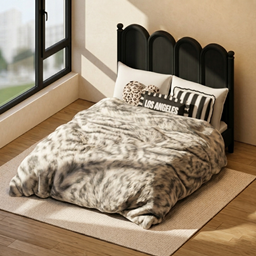 StudioBakery Luxe Fur Bed Cream White logo