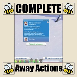 COMPLETE Away Actions logo