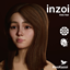 inZOI Kids Hair - Medium Length Hair with snap hair clips #006 (PHYSICS) logo