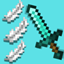 Sword block fall damages logo
