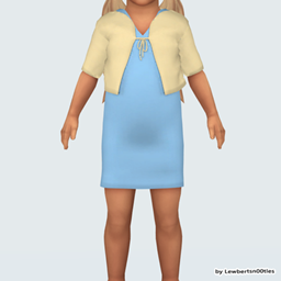 Darla Toddler Dress [Solids] logo