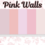 Pink Walls with White Bottom Trim logo