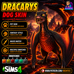 Dracarys skin for dogs