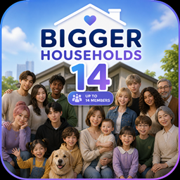 Bigger Households logo
