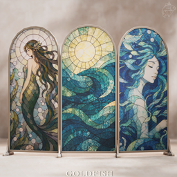 GoldFish Wave Whispers Screen Divider logo