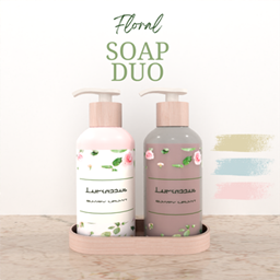 Kaziecc ~ Floral Soap Duo project image