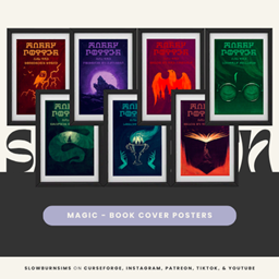 Book Cover Posters - Magic logo