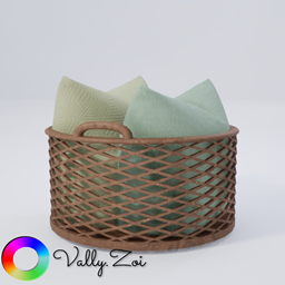 Rustic Handwoven Basket logo