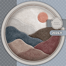 moonmoonsim round rug 2026.9 logo