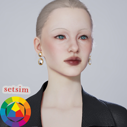 Setsim earrings #5 logo