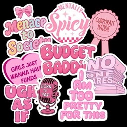 Shes Iconic!  - Lil Baddie Decals logo