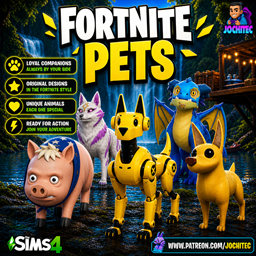 Fortnite Pets by Jochi logo