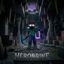 Creepy Herobrine logo