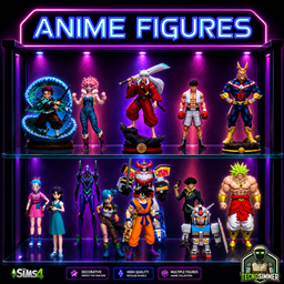 Anime figures by TecnoSimmer project image