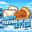 [CP] Happy Festival Of Ice Letter logo