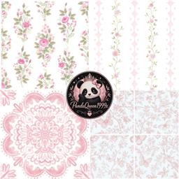 Flutter Lace Quartet - 4 tile set logo
