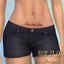 Never Back Down lower abdomen tattoo Female BASE GAME logo