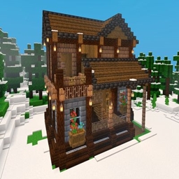 Aesthetic Winter Cottage Hardcore (Achivements On) logo