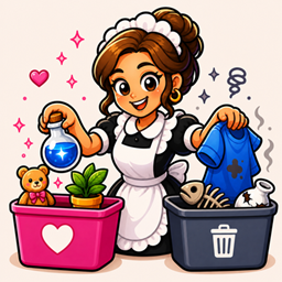 Magic Eraser // Keep Your Bags Clean by Deleting Completed Quest Items, and Other Trash logo