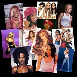 Baddies - 90s - 2000s - Y2K Music Artists - Nostalgic Posters logo