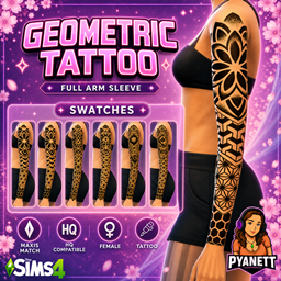 Geometric Tattoo by Pyanett logo