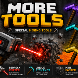 Extra pickaxes by PythonFive logo