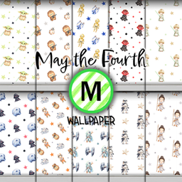 Merleaux - May the Fourth - Wallpaper logo
