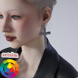 Setsim earrings #6 logo