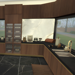 Modern wood kitchen project image