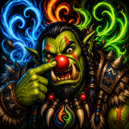 Shamanistic Clown logo