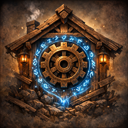 The MagicGate Frontier (W Cobblemon) logo