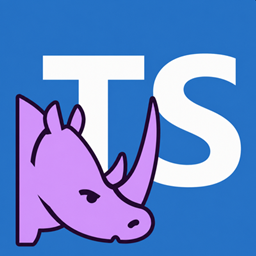 RhinoTS (Typescript for KubeJS) logo