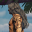 MH Long Wavy Hair For Male logo