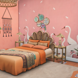 Boho Flamingo Bedroom project image
