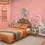 Boho Flamingo Bedroom logo