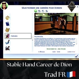 Stable Hand Career de Dion | Trad FR project image