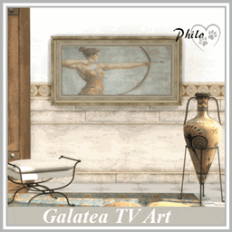 Galatea TV Art 🏛️🌿✨🎨 logo