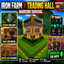 Iron Farm x Trading Hall Hardcore Survival (Achievements ON) logo