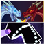 Wither storm with Ice and Fire logo