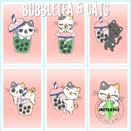 Bubble Tea And Cats logo