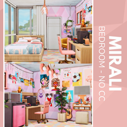 Mirali Bedroom - No CC logo