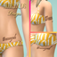 Damaged tattoo for female BASE GAME 3X SWATCHES logo